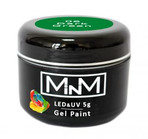 Гель-фарба M-in-M 06 Темно-зелена купити недорого