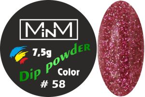 Dip-пудра кольорова M-in-M #58 купить недорого